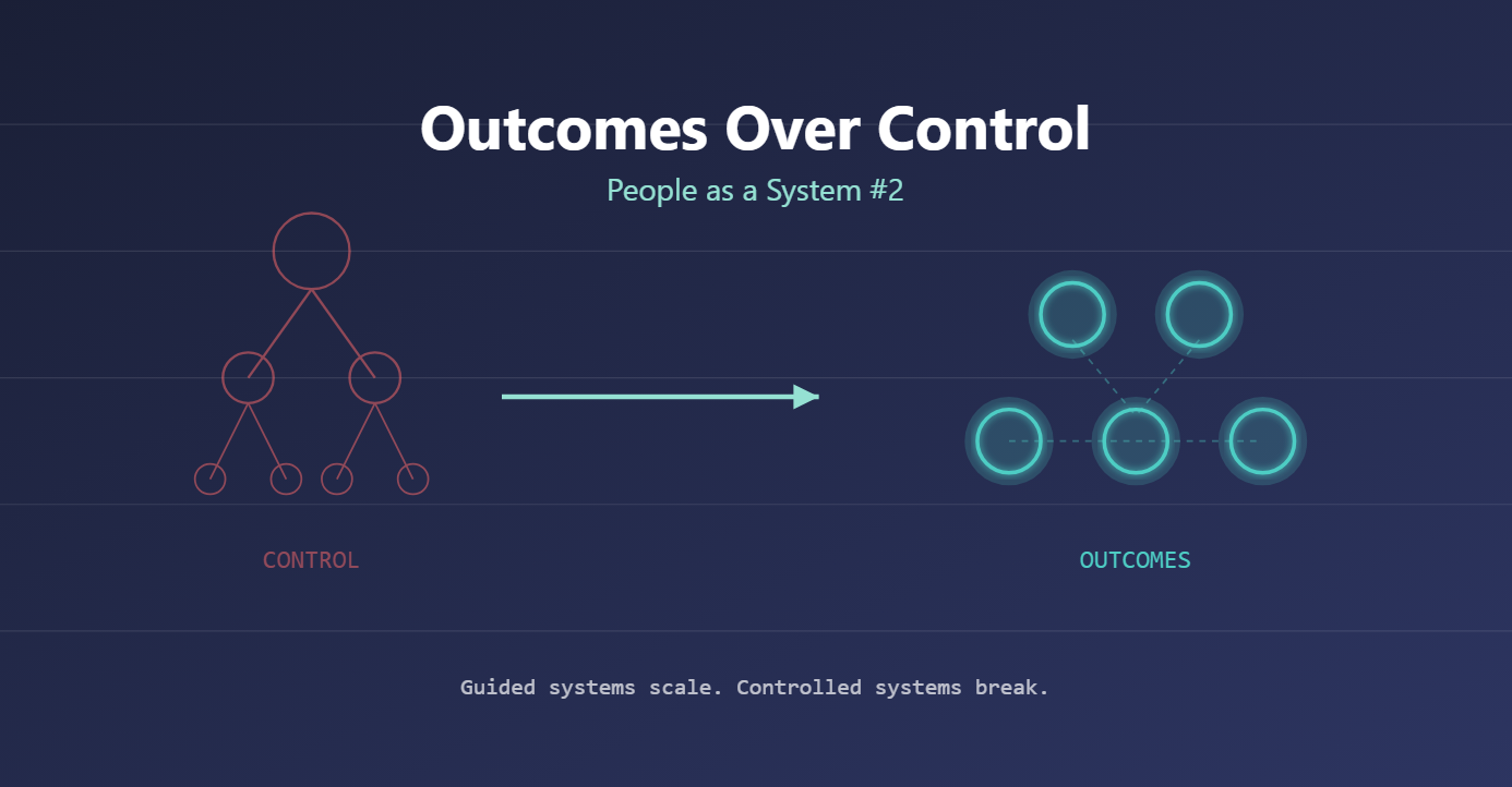 People as a System: Outcomes Over Control
